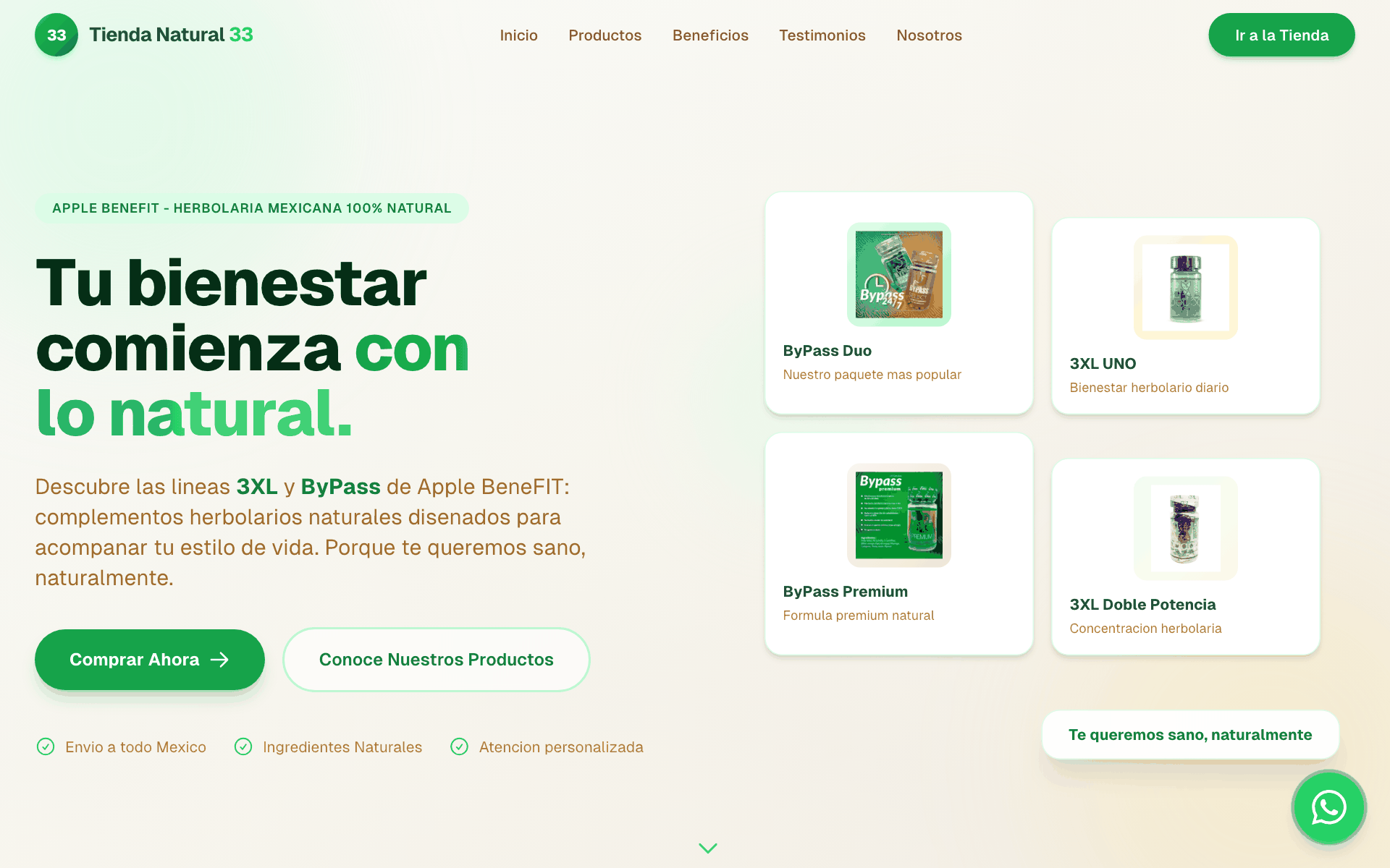 Tienda Natural 33